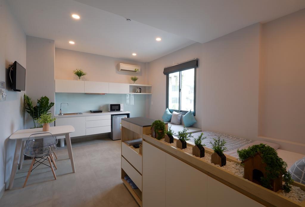 Babylon Garden Serviced Apartment Ho-Chi-Minh-Stadt Exterior foto